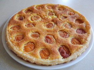 tarte amande abricot